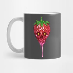 Strawberry Skull Mug